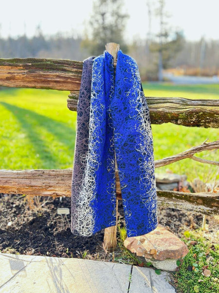 Textured Winter Scarf - Two Sizes